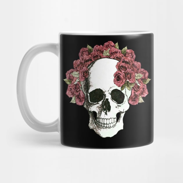 Floral Skull 12 by Collagedream